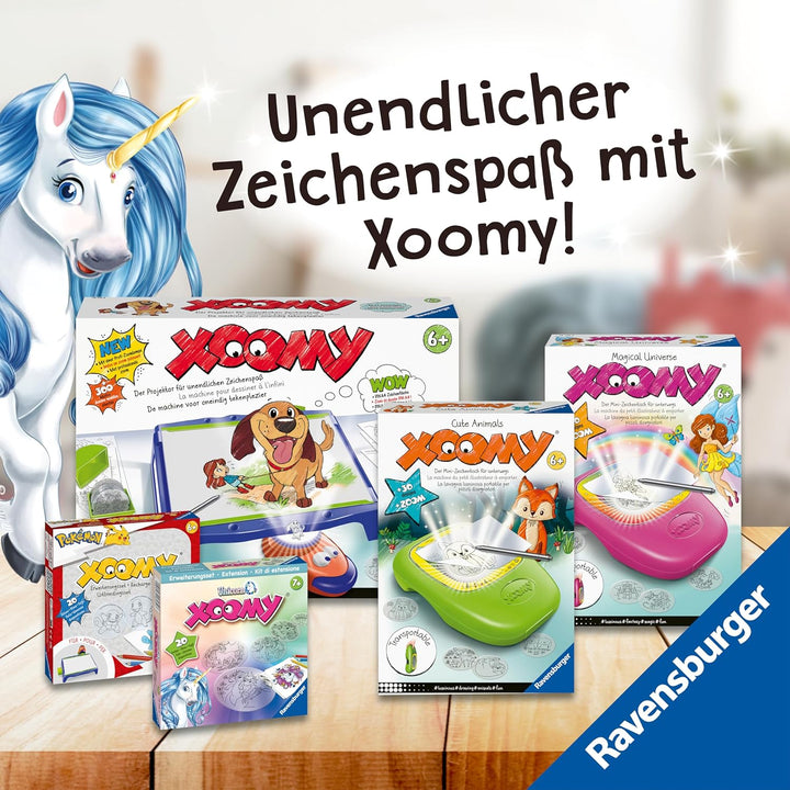 Ravensburger Xoomy Midi Magical Universe 18146 - Tolle Motive und Comics zeichnen lernen, Kreatives