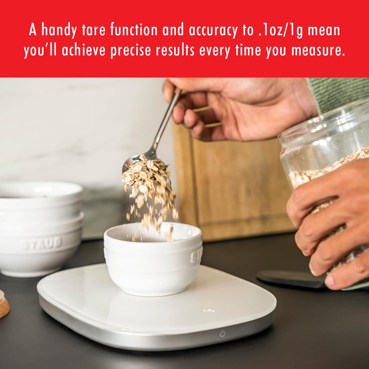 ZWILLING Enfinigy Digital Kitchen Scale - Silver, Silver
