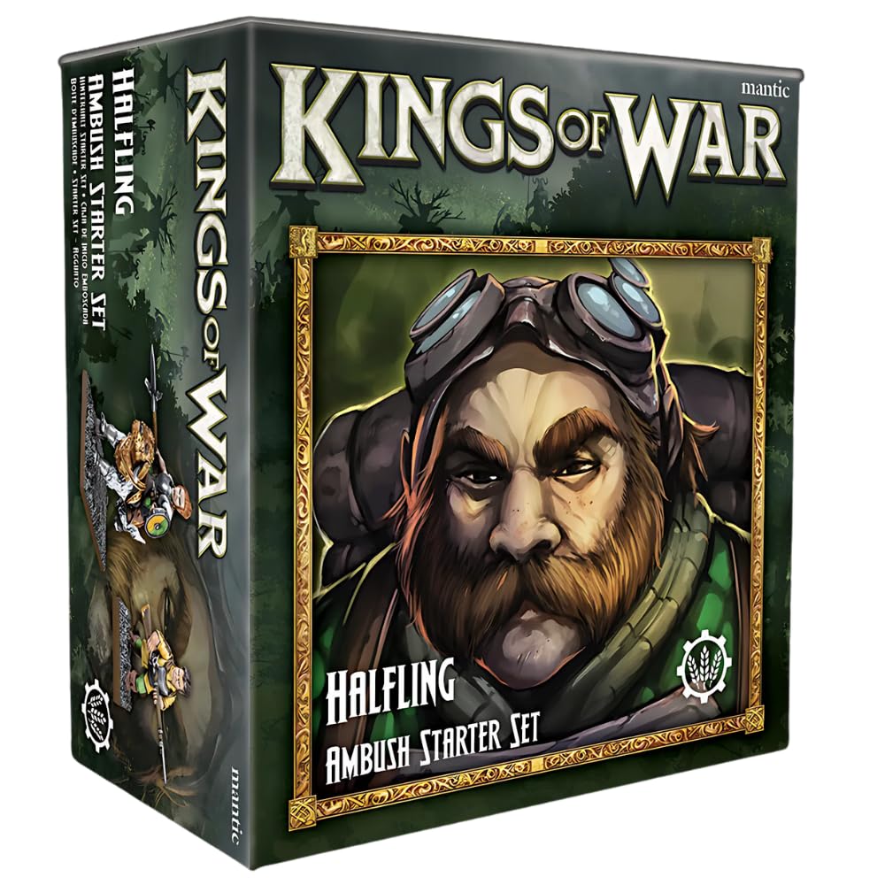 Mantic Games Kings of War Ambush Halfling Starter-Set