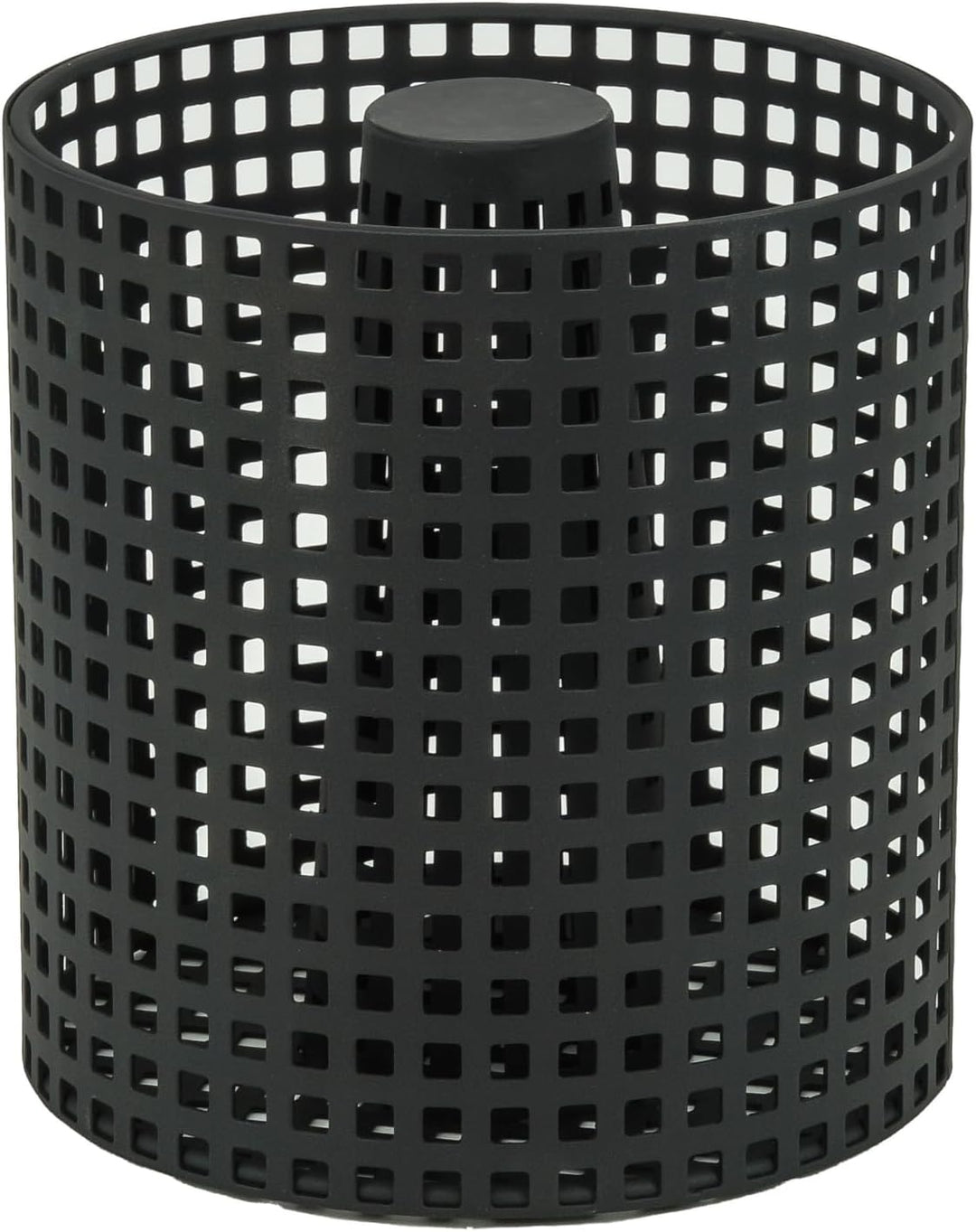 VALO Pelletskorb Ø 17 x H 18 cm - Schwarz - Stahl - Rund - Feuerfest - Effiziente Verbrennung