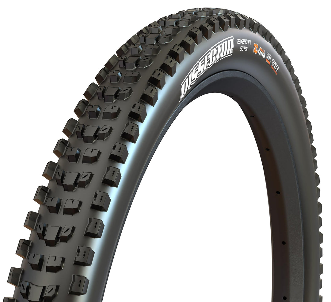 Maxxis Dissector 2.6 WT Faltbarer 3C MaxxTerra EXO+/TR Reifen, Schwarz 29 x 2.6 inches, 29 x 2.6 inc