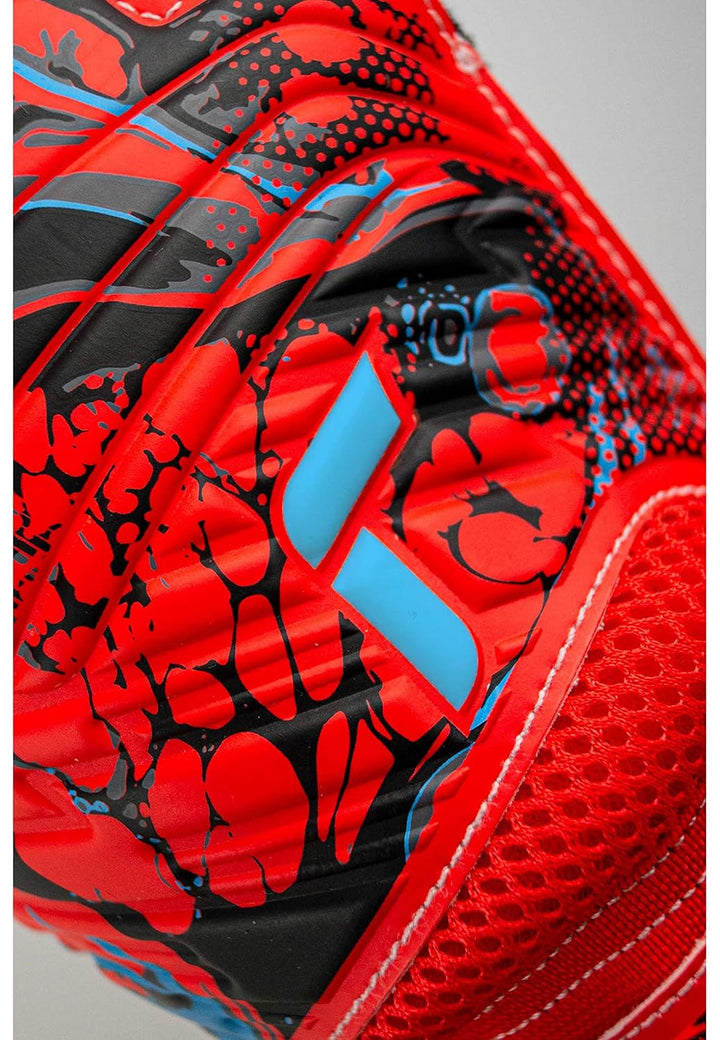 Reusch Herren Attrakt Grip Torwarthandschuhe 10 Bright Red / Future Blue, 10 Bright Red / Future Blu