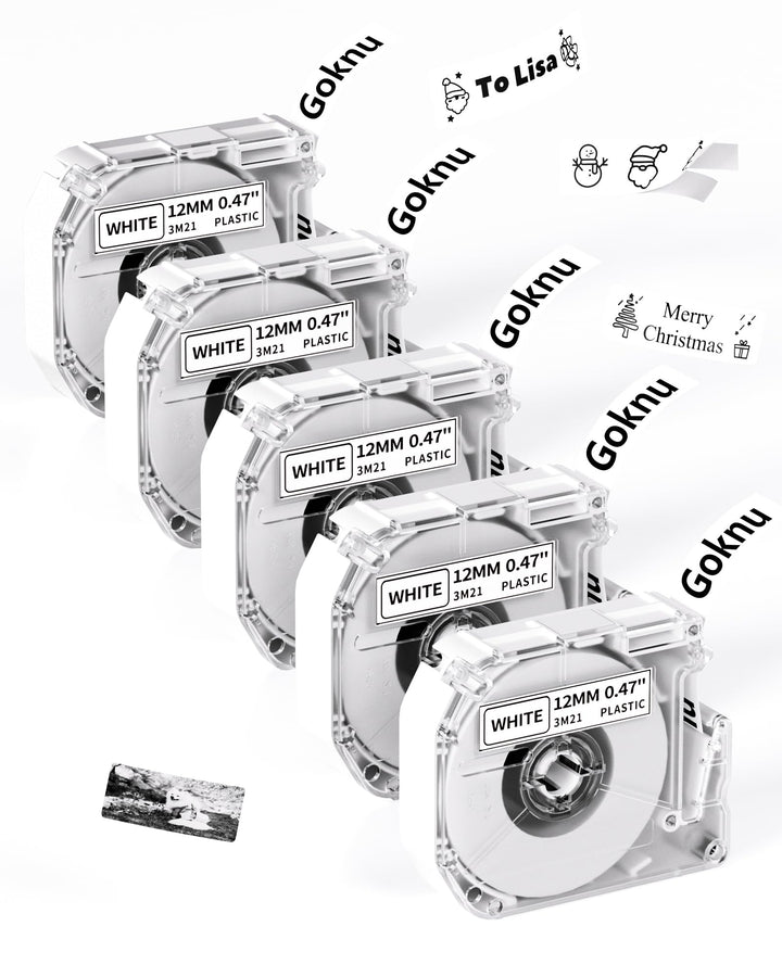Tape Ersatz für Brother P Touch M Tape MK221 MK231 M950/M960 Thermotransferband Kompatibel mit Broth
