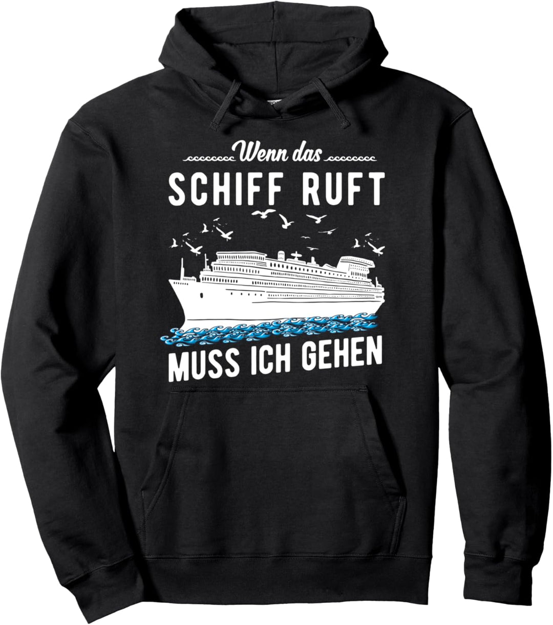 Käptn Bootsfahrer Geschenk Passagierschiff Kreuzfahrtschiff Pullover Hoodie