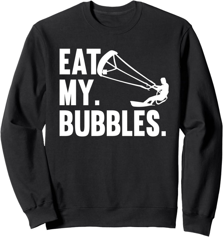 Kitesurfen Kiteboarding Kiten Kiting Bubbles Kite Kitesurfer Sweatshirt