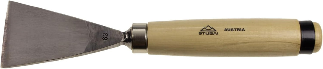 STUBAI Schweizer Messer Form D 80 mm | verstärkte Ausführung | für Vorstich-, Kerb- &amp; Reliefschnitza