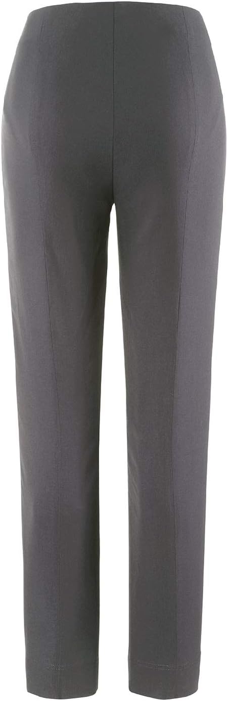 Stehmann LOLI-742 Bequeme, stretchige Damenhose, mit schmalem Bein 34 Graphit, 34 Graphit