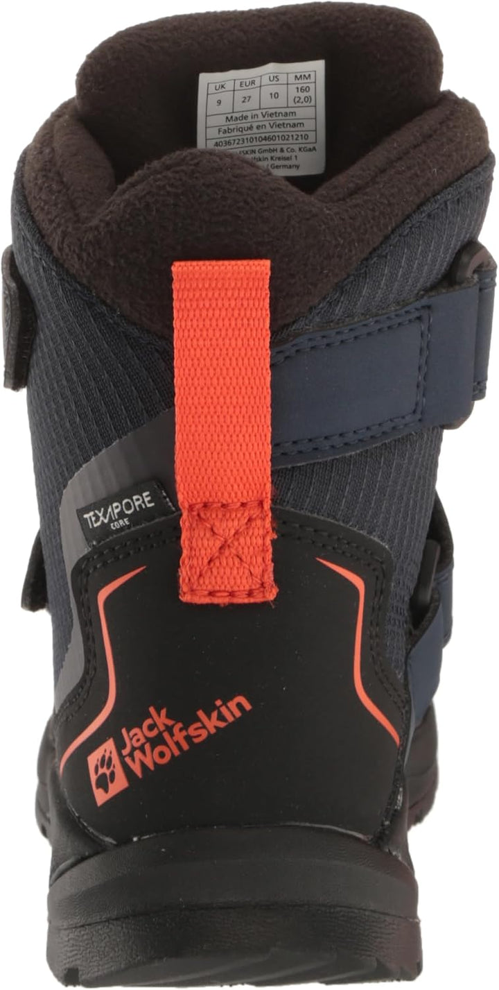 Jack Wolfskin Unisex Kinder Polar Bear Texapore High Vc K Schneestiefel 28 EU Night Blue, 28 EU Nigh