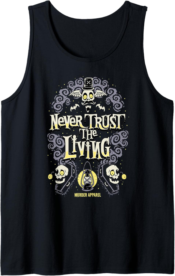 Never Trust The Living Vintage Gothic Tank Top