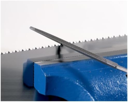 Bahco 4-186-04-2-2 Dreikant-Sägefeile "Ergo" schlank mit Heft Hieb 2, 100 x 6,0 mm 10 cm, 10 cm