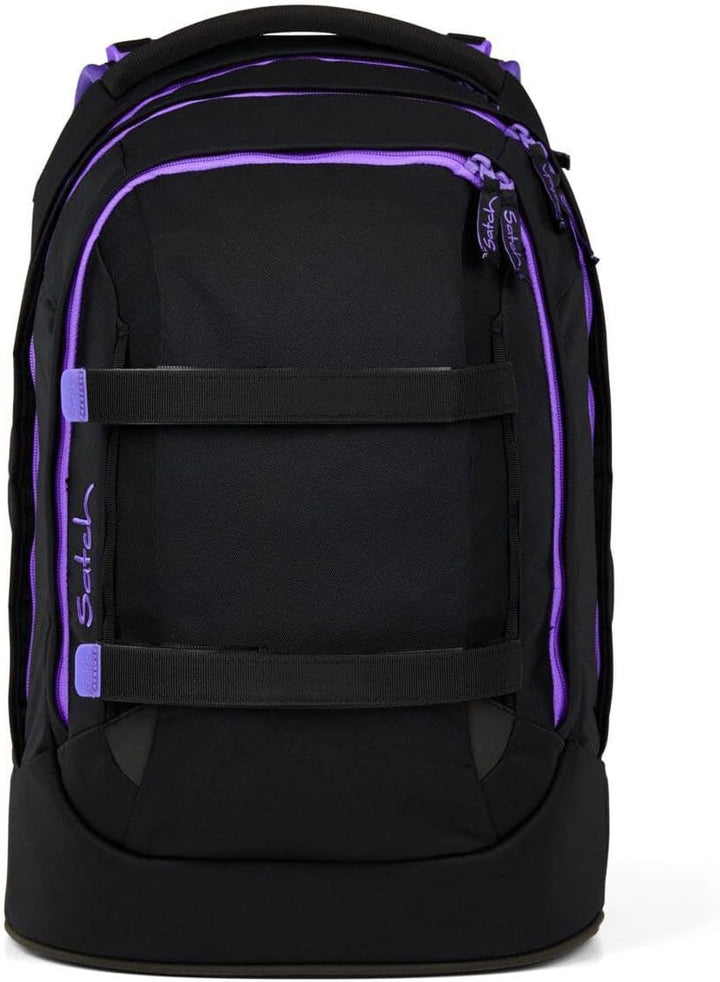 Satch Pack Schulrucksack Set 2tlg. inkl. Pencil Slider (Purple Phantom), Purple Phantom