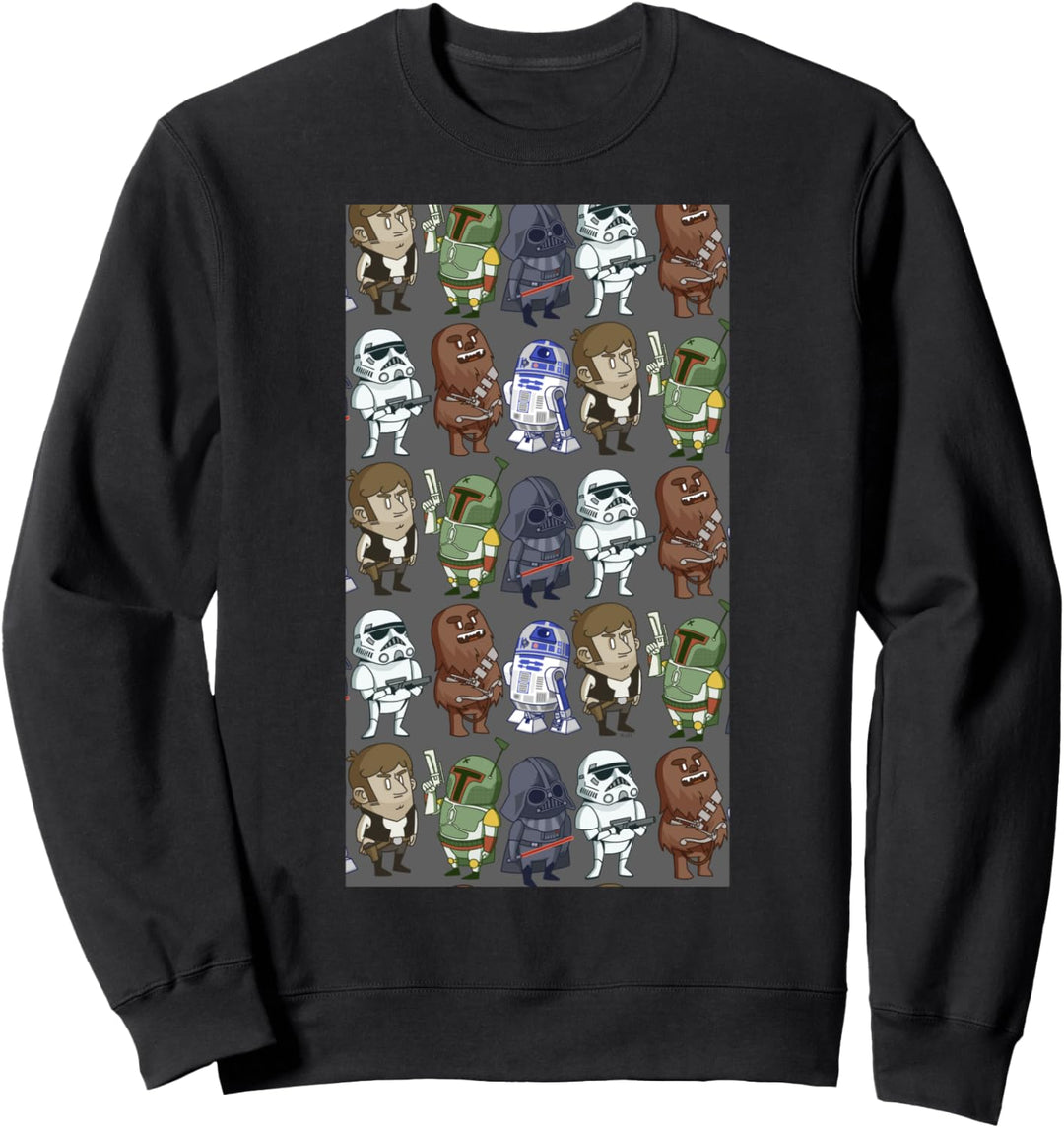 Star Wars Character Doodles Sweatshirt