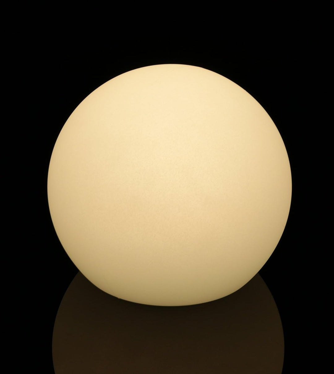 LED-Highlights Tischlampe Kugel 20 cm Aufladbar mit Akku Farbwechsel Fernbedienung Dimmbar Lampe Kug