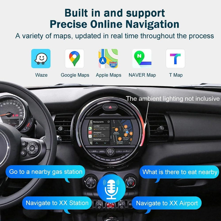 Android Autoradio mit GPS-Navigation Auto Radio Ersatz für Mini Mini R56/Clubman R55/Countryman R60/