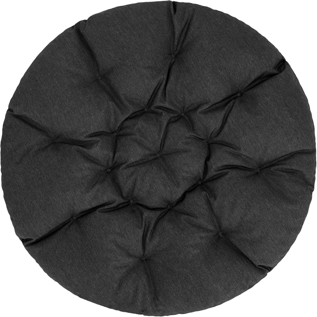 PillowPrim Polster für Papasansessel, Auflage, Ersatzpolster Papasan D 114 cm, Bodenkissen gepolster
