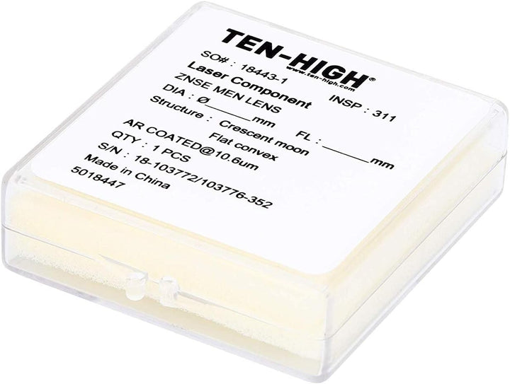 TEN-HIGH Dm. 18 mm Fokus Linse Brennweite Linse für CO2 Laser Gravier- und Schneiden Maschine, FL: 5
