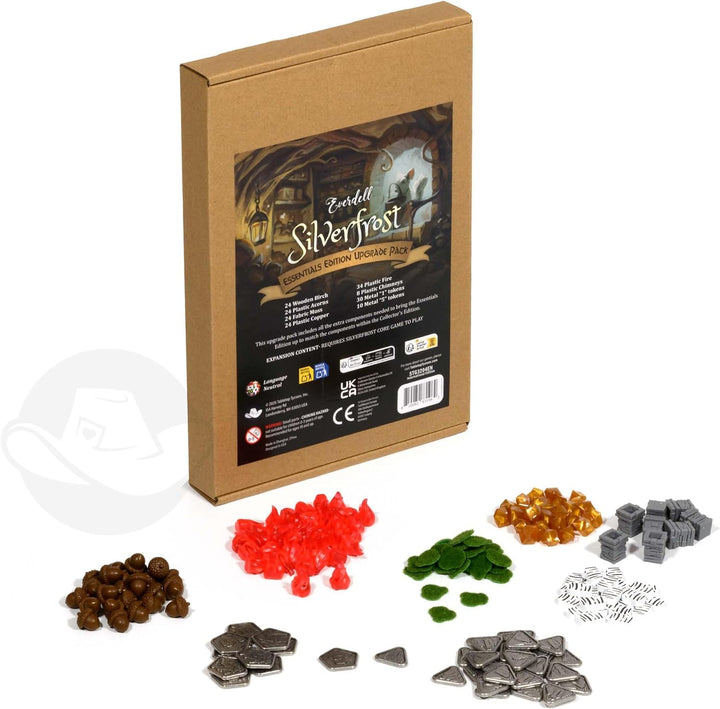 Everdell Silverfrost Essentials Edition Upgrade Pack - Upgraded Resource Tokens &amp; Deluxe Components,