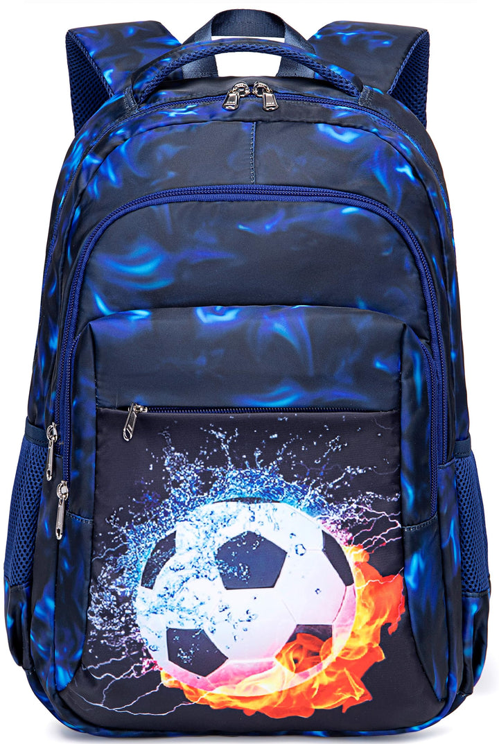 LEDAOU Schulrucksack Jungen Teenager Mädchen Schultaschen Kinder Rucksäcke Wasserdicht Leichtgewicht