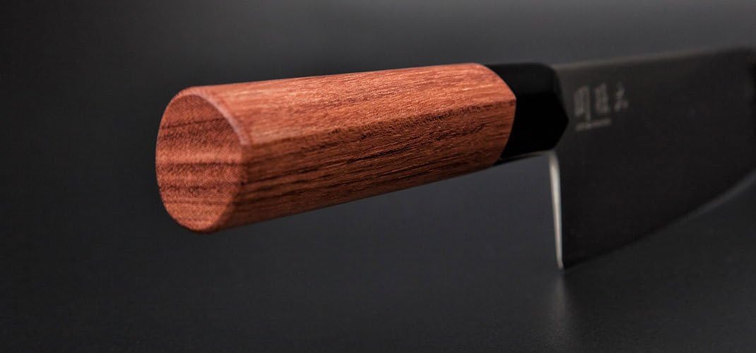 KAI Seki Magoroku Red Wood Griff Allzweckmesser mit red Wood Griff, Klinge 15,0 cm, MGR-0150U