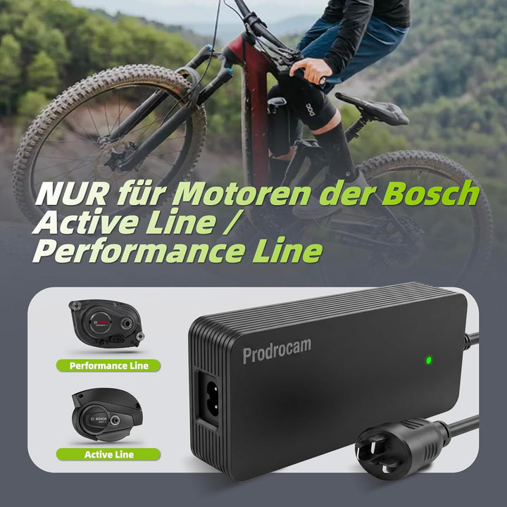 42V 4A E-Bike Ladegerät für Bosch Performance und Active Line