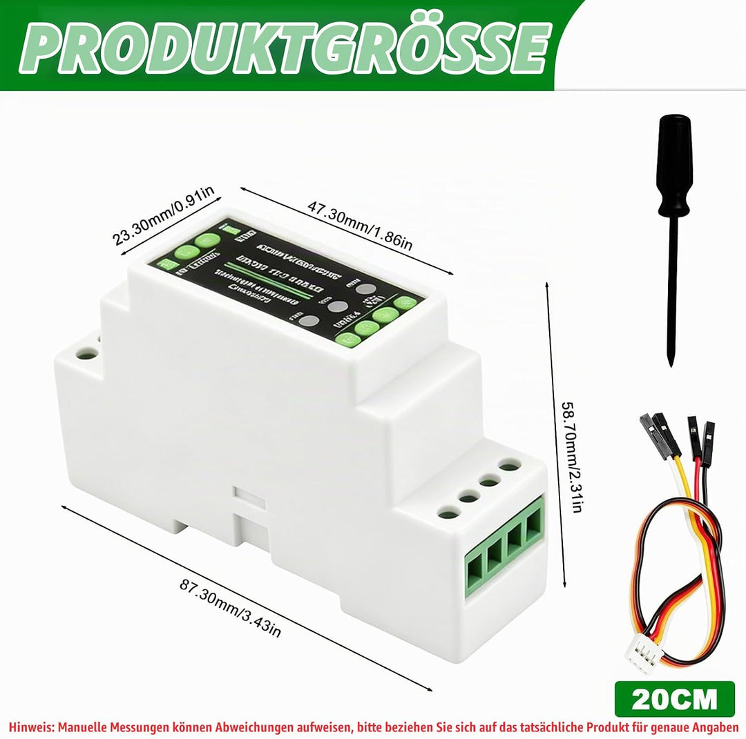 Industrielle ESP32-S3 Steuerplatine: Integrierte RS485 und CAN Communication Interfaces, Unterstützt