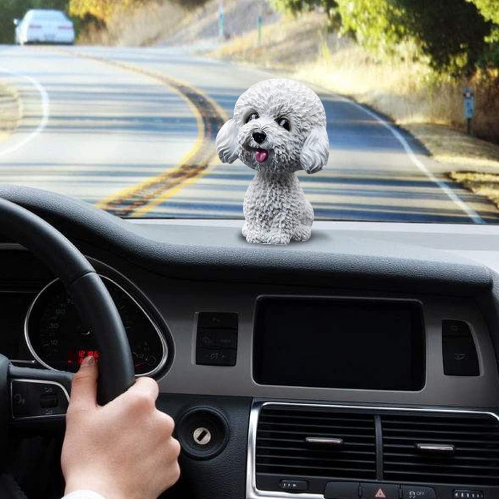 Wackelköpfe für Auto-Armaturenbrett, Süsser Wackelkopf-Hund aus Harz - Fürs Wackel Dackel Figuren Au