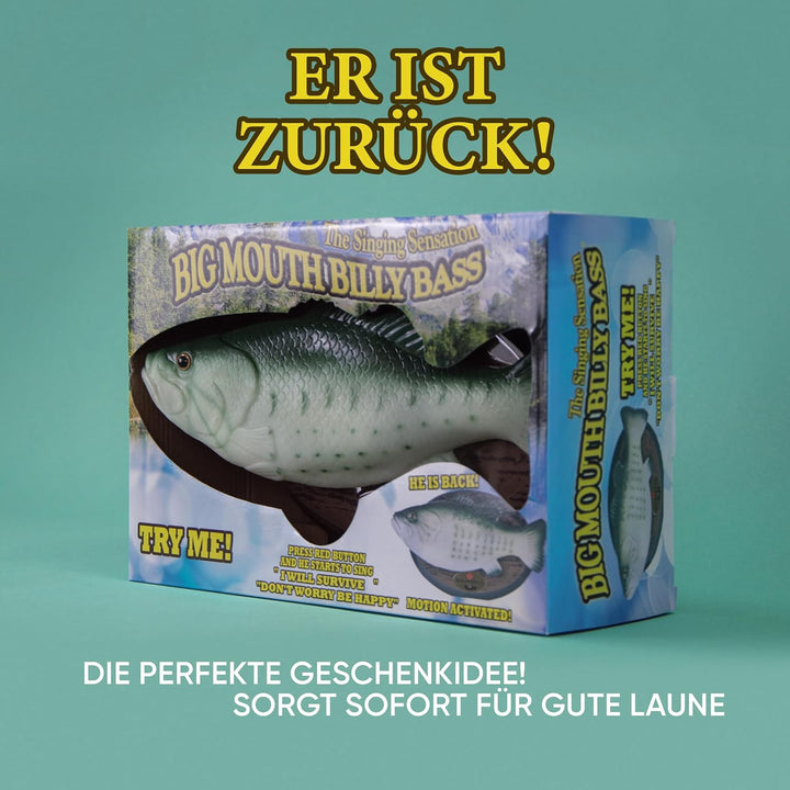 Big Mouth Billy Bass - Der singende &amp; tanzende Fisch ca 28 cm (Don&