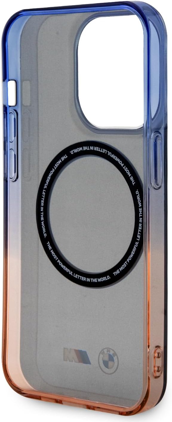BMW BMHMP14LHTGE hülle für iPhone 14 Pro 6.1" grau hardcase Gradient Bumper