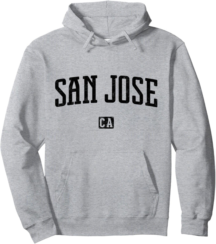 San José, Kalifornien, Vintage Pullover Hoodie