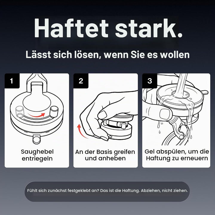 Statik HyperMount (Gen 3) Magnetische Handyhalterung für iPhone und Android | Verbesserte Magnetstär