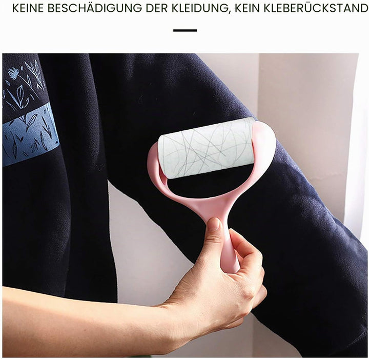 Ersatzrolle für Fusselrolle, Lint Roller Refills für Kleidung Sofa Bett und Teppich 4 Stück 240 Blät