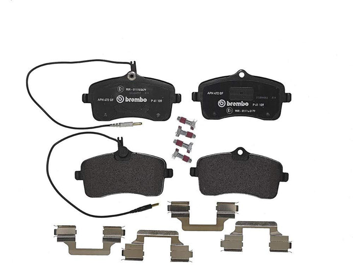 Brembo P61109 Vordere Bremsbeläge, Anzahl 4