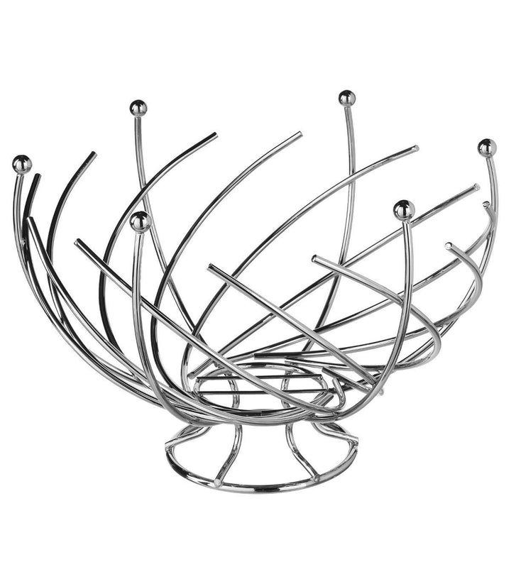 Black &amp; White Fruchtkorb, Spiralen-Design 1, 1