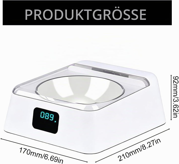 Futterautomat Katze Nassfutterautomat für Katzen, 350 ml Katzenfutter Automat Infrarot Sensor Automa