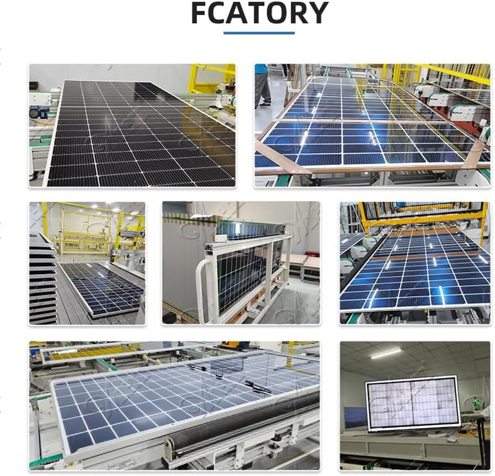 Anern Solarpanel 100W 18V Monokristallin(Hohe Leistung) Für 12V Kfz Batterie, AGM, Gelbatterie ideal