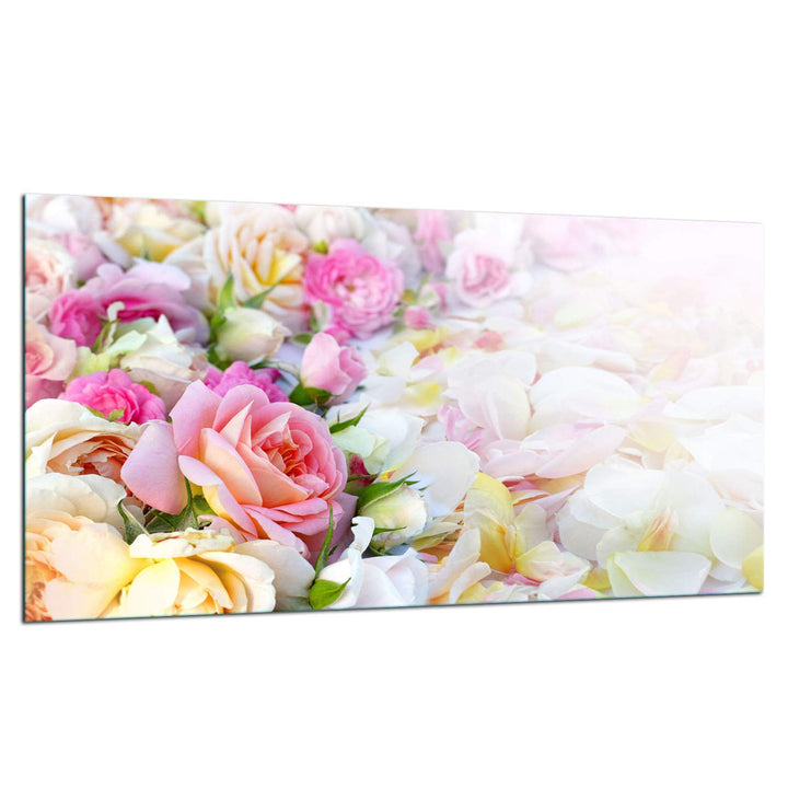 TMK | Herdabdeckplatte 90x52 cm Glas Ceranfeldabdeckung Induktion Herdschutz Spritzschutz Glasplatte