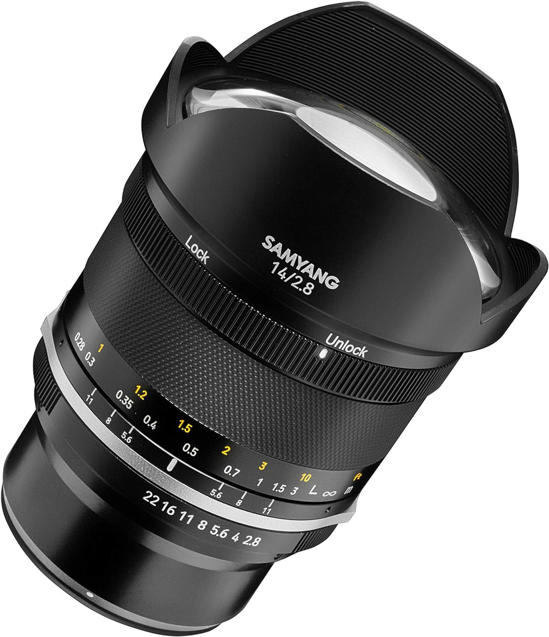 Samyang MF 14mm F2,8 MK2 MFT – Weitwinkel Objektiv manueller Fokus Festbrennweite MFT Mount 2. Gener