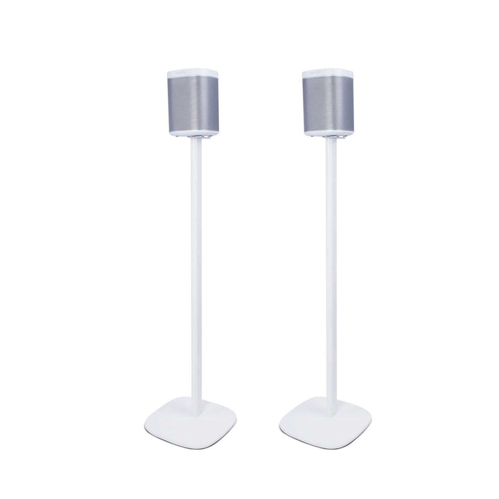 Vebos Standfuss Play 1 weiss EIN Paar - Kompatibel mit Sonos Play 1
