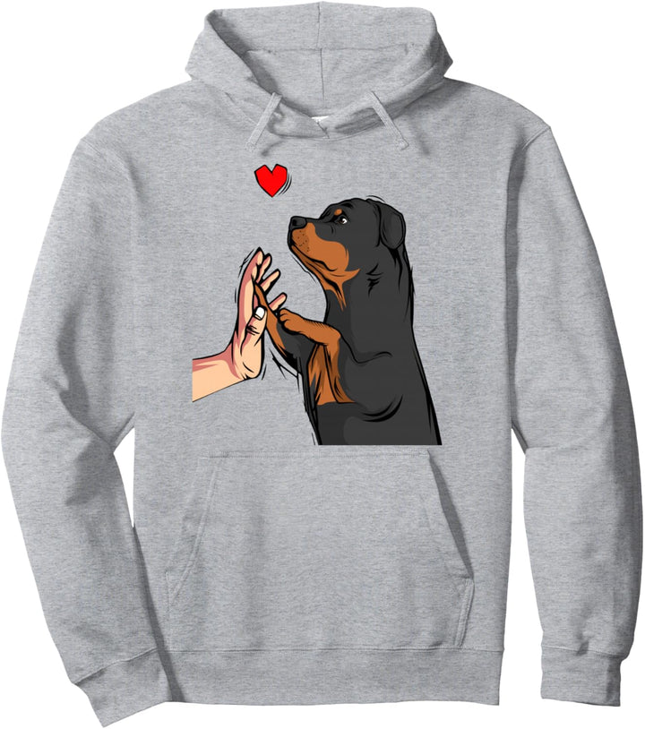 Rottweiler Liebe Hunde Frauchen Damen Pullover Hoodie