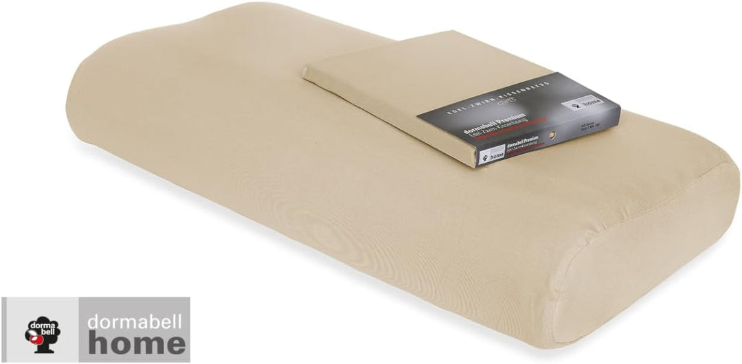 Dormabell Bezug Nackenstützkissen leinen, für Cervical-Kissen NB6 - NB8, Grösse: Large Leinen Large,