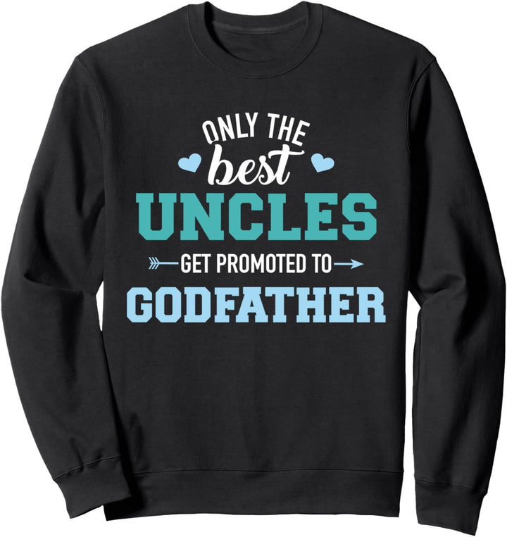 Besten Onkel Patenonkel befördert Schwangerschaft verkünden Sweatshirt