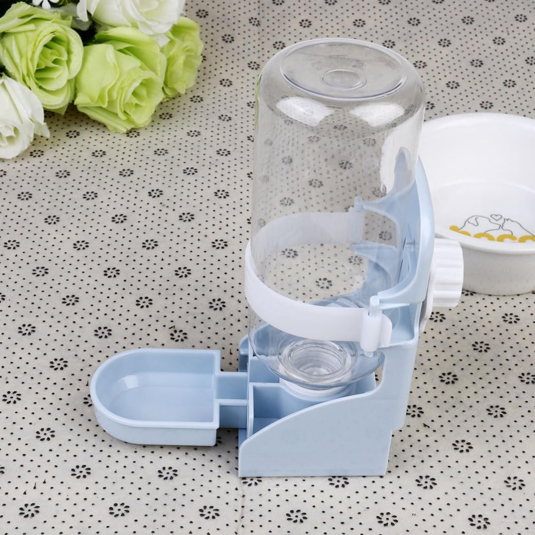 Automatischer Wasserspender aus ABS 500ml Blau für Haustiere