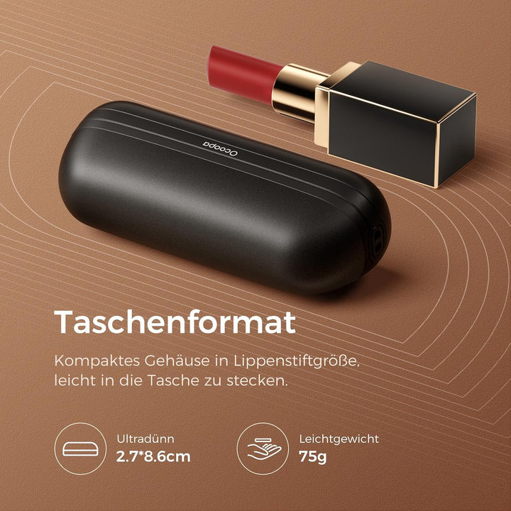 OCOOPA Handwärmer Taschenwärmer UT2S Mini, 5200mAh, Handwärmer Magnetisch Elektrisch 2er Set, Tasche