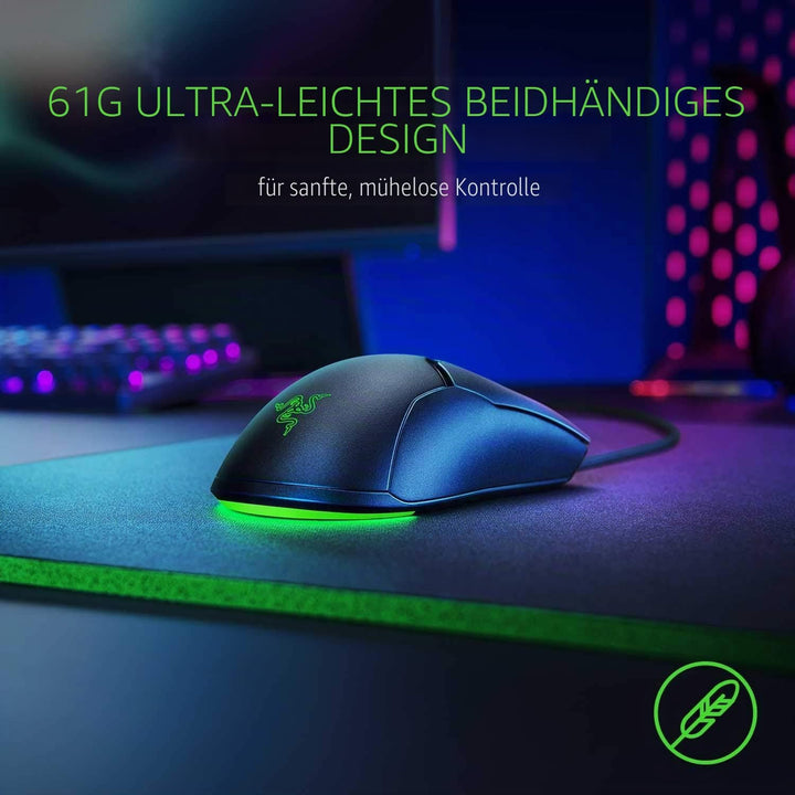 Razer Viper Mini Ultralight Gaming Mouse - Schnellste Gaming Switches - 8500 DPI Optischer Sensor -