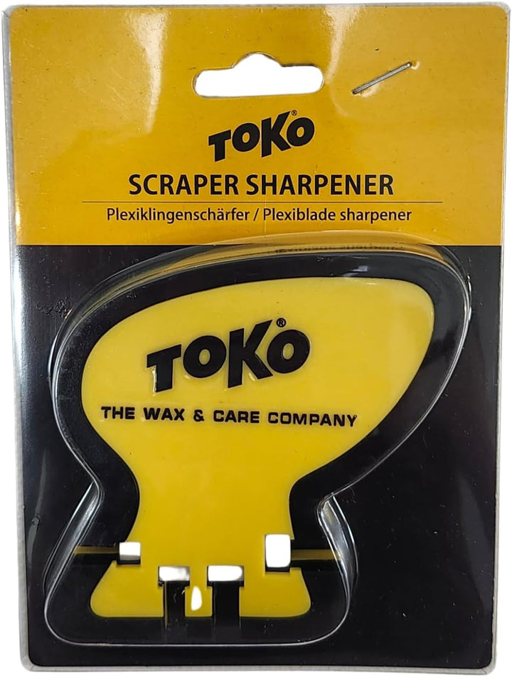 Toko Reparatur Tool Scraper Sharpener Gelb/Schwarz, Gelb/Schwarz