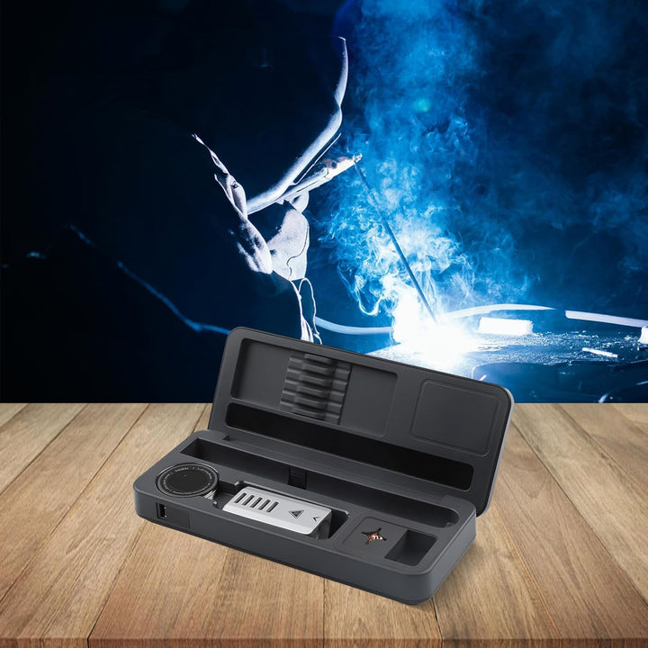 Hs-02 Smart Soldering Iron Kit, Mobile Workbench Storage Box With Type-C Charging, 9-24V DC Temperat