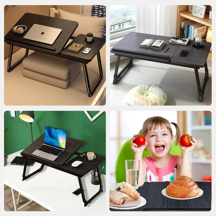 Laptoptisch Bett Klappbar Laptop Betttisch Notebooktisch Bed Table Esstablett Bed Tray FrüHstück im