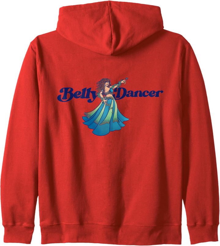 Belly Dancer Art Fun Belly Dancing von Lacy Chenault Kapuzenjacke