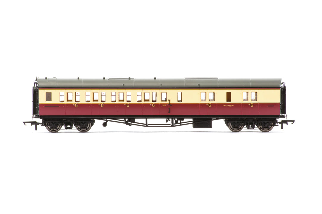Hornby R40472 BR Collet Reisezugwagen Korridor Bremswagen 3. Klasse LH 4936