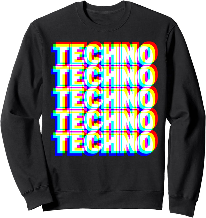 Techno EDM Raver DJ Rave Festival Sweatshirt